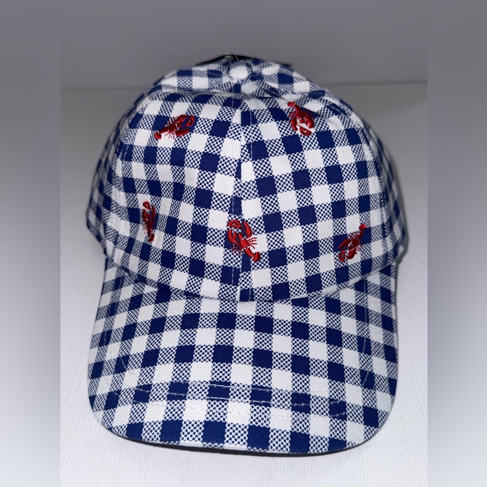 Lobster Embroidery Baseball Hat - Universal Thread Blue